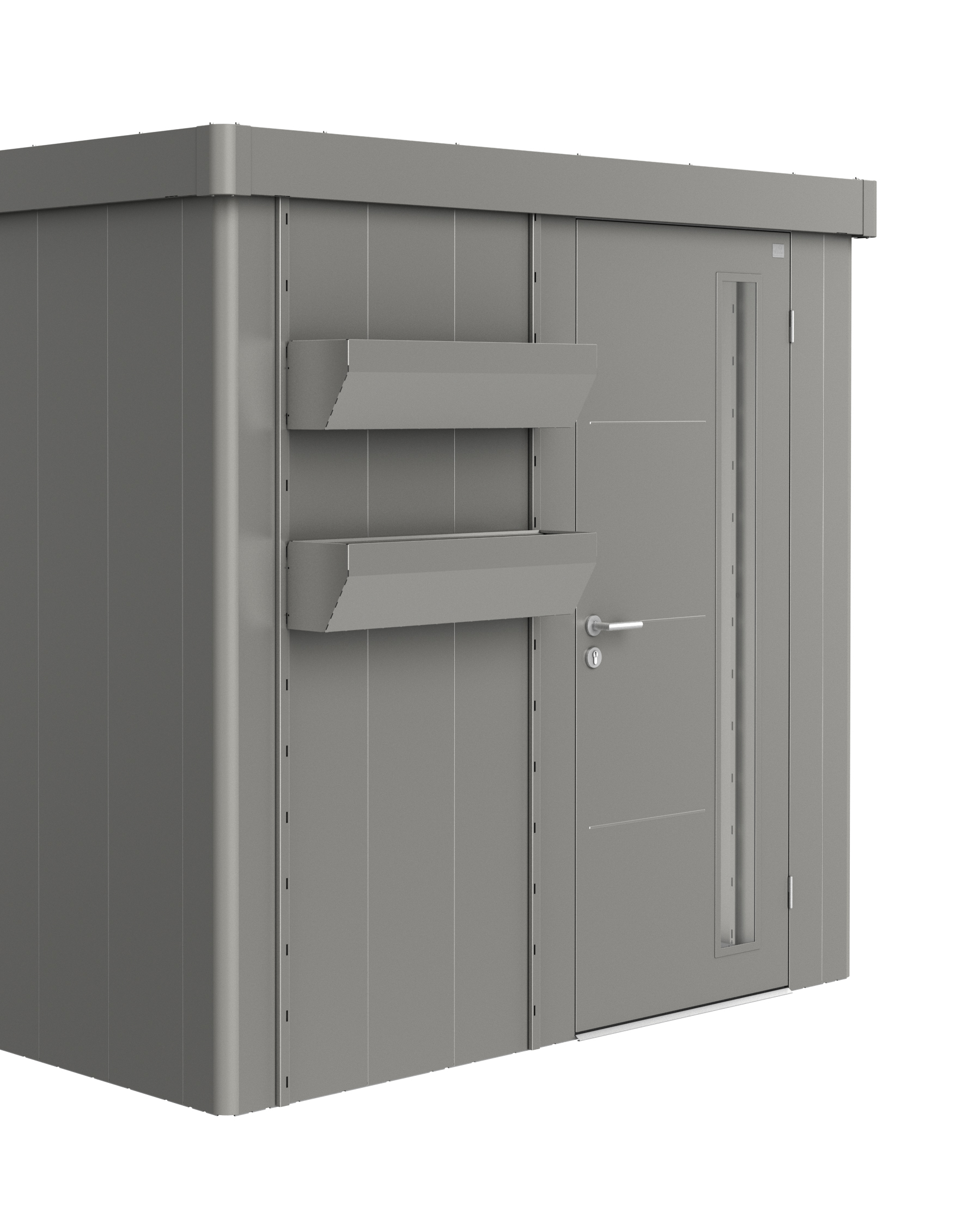 Biohort FloraBoard für Gerätehaus Neo quarzgrau