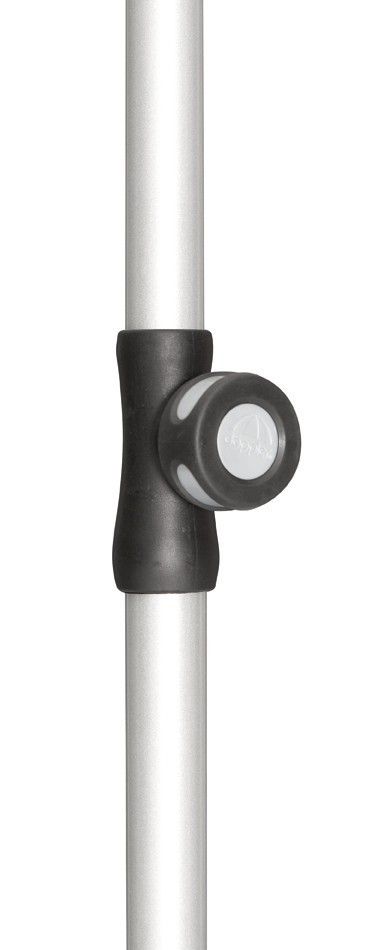 Unterrohr Doppler für Sonnenschirm Active 22/25mm silber