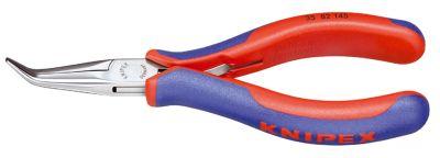 Elektronik-Flachrundzange145mm gewinkelt Knipex