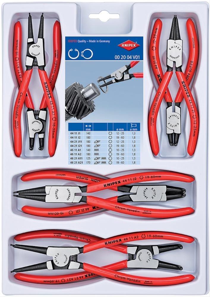 Sicherungsringz.-Set 8tlg.Schaummodul Knipex