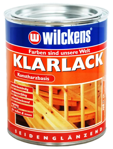 Wilckens® Klarlack Kunstharzbasis seidenglänzend 750ml