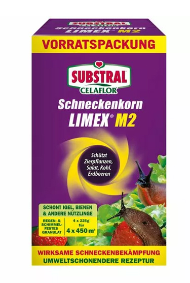 Schneckenkorn Limex M2 Substral Celaflor® 4x 225g