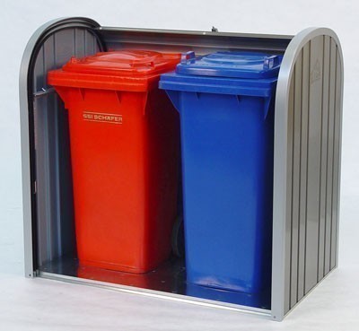 Gartenbox / Auflagenbox Biohort Storemax 120 dunkelgrau-metallic
