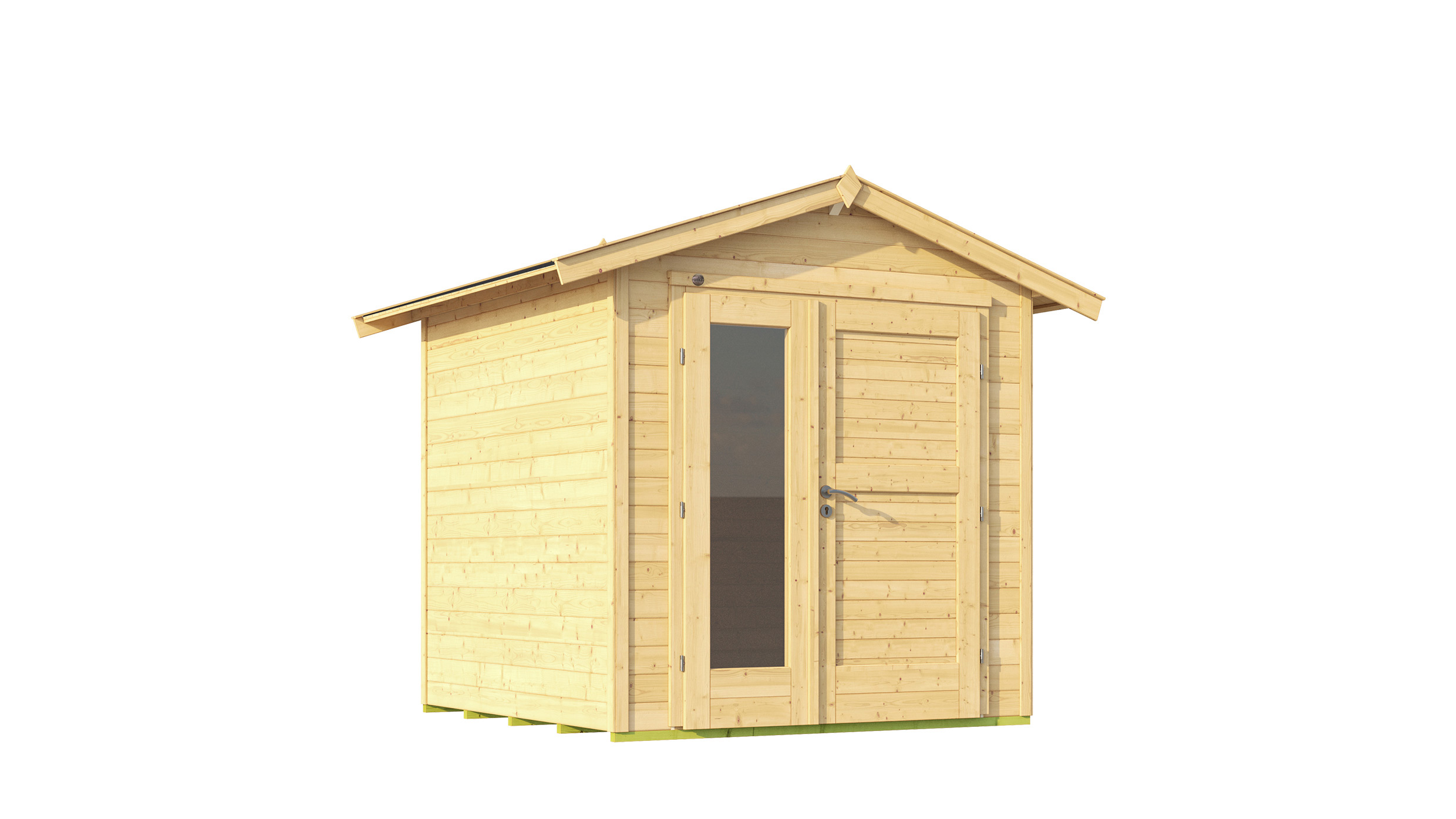 weka Gartenhaus 224 A Gr. 1 natur, 21 mm, neue Des