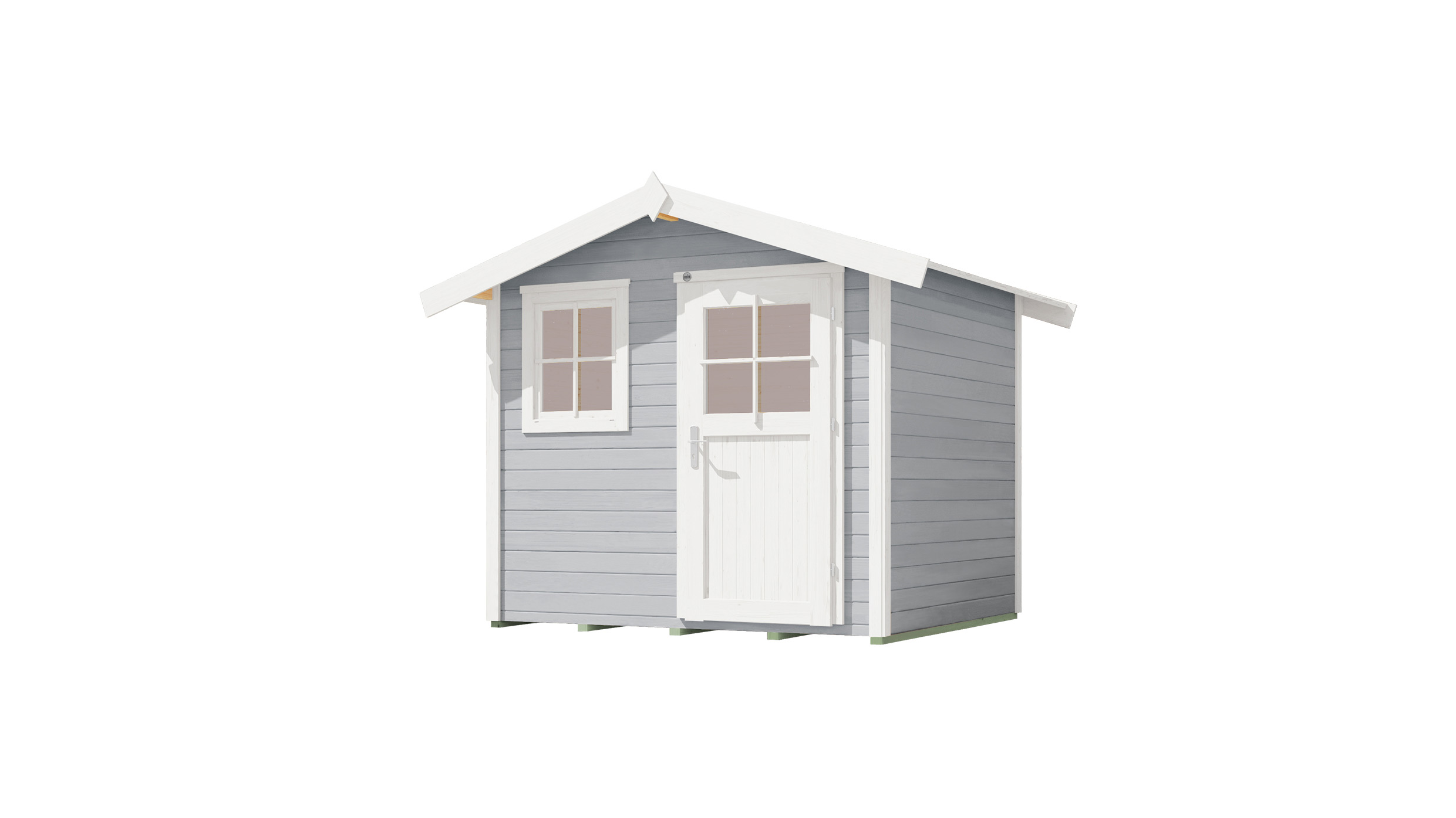 weka Gartenhaus 123 Gr.1, grau