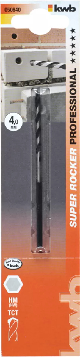 KWB Rocker® Beton- und Steinbohrer Ø 4,0 mm