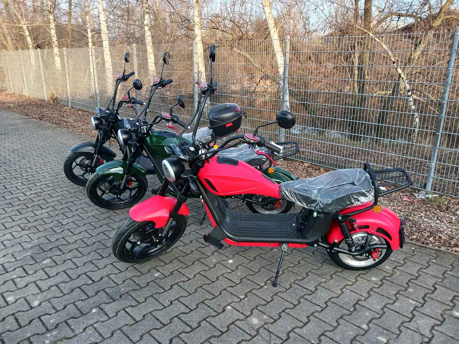 CP6 -10 E-Roller Chopper 3 KW Kmh 45 schwarz