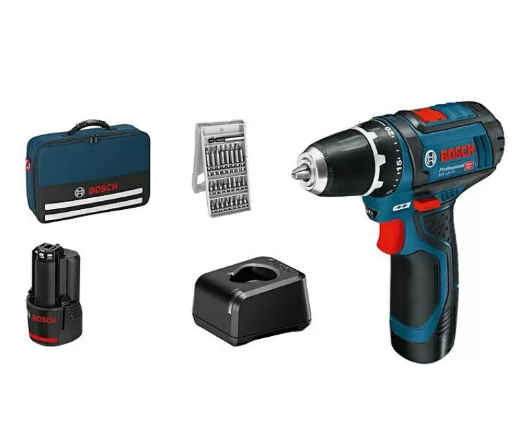 Bohrschrauber Bosch Professional Akku GSR 12V-15