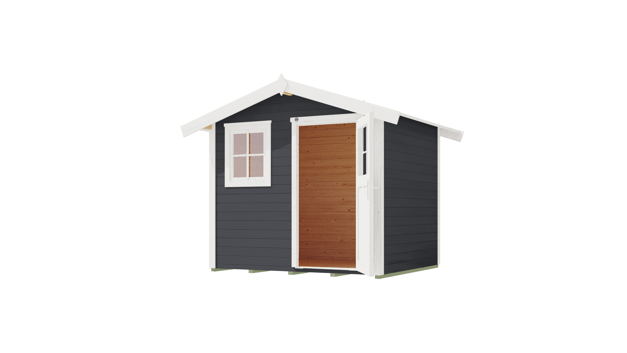 weka Gartenhaus 123 Gr.1, anthrazit