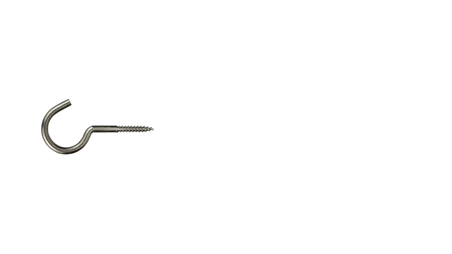 Schraubhaken 65mm für Wäscheleinen