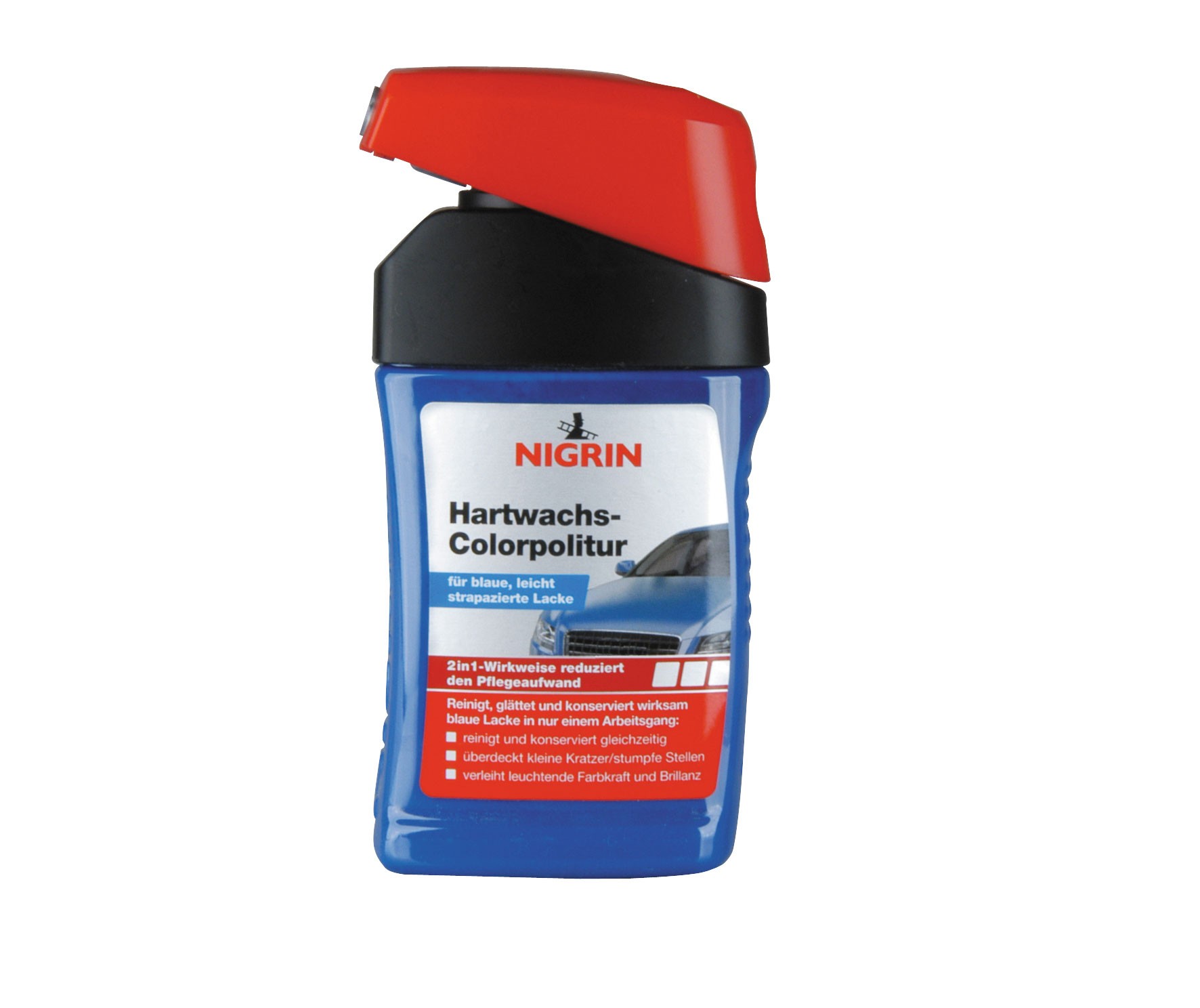 Nigrin Lackpflege Hartwachs-Colorpolitur blau 300ml