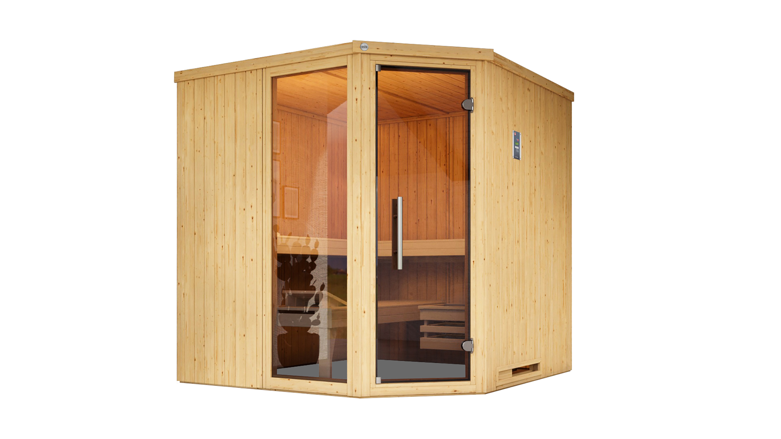 Weka Ecksauna VARBERG 3 GTF BioS