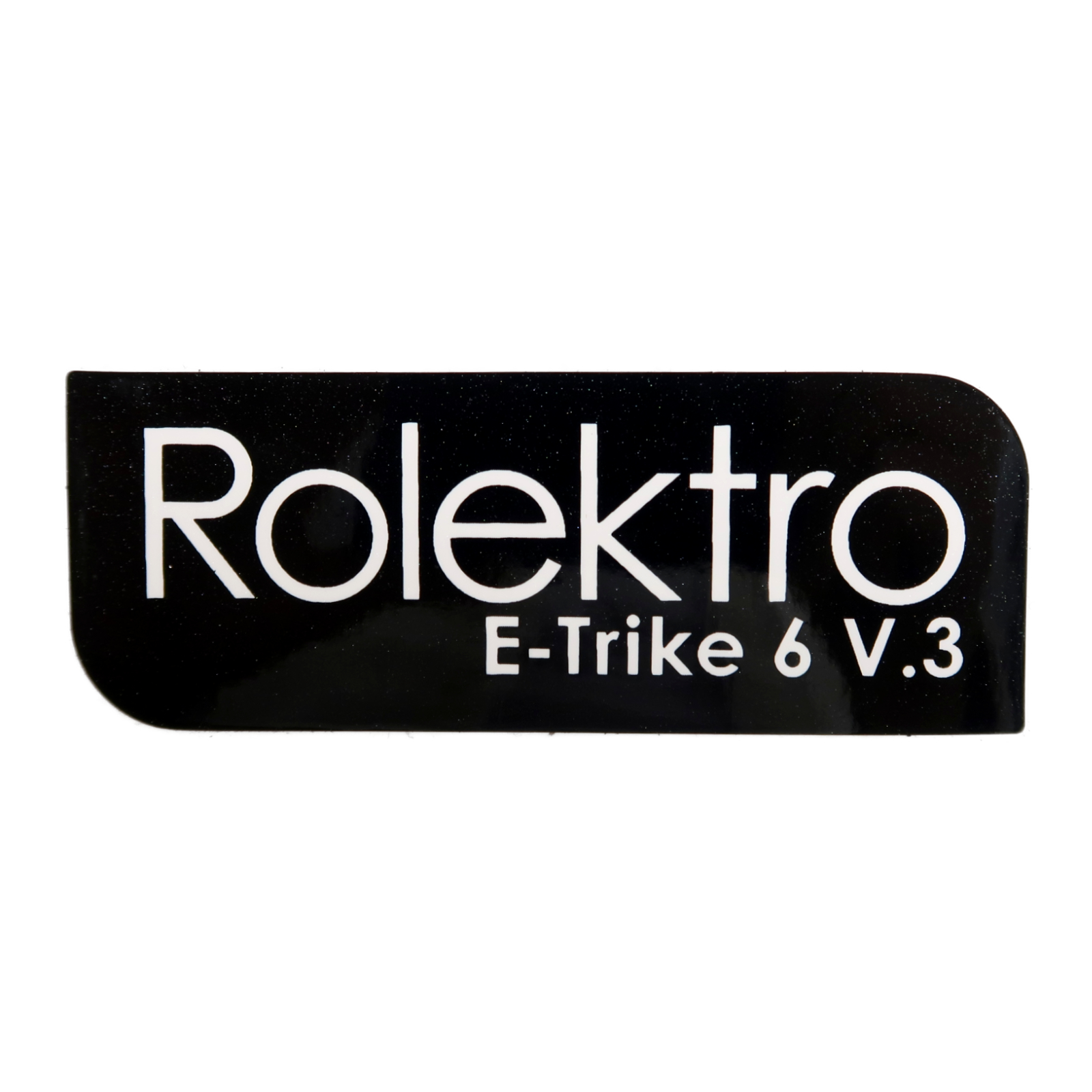 Rolektro Aufkleber "Rolektro E-Trike6V3 für Trike6V3