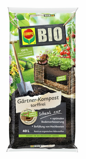 COMPO Bio Gärtner Kompost 40L