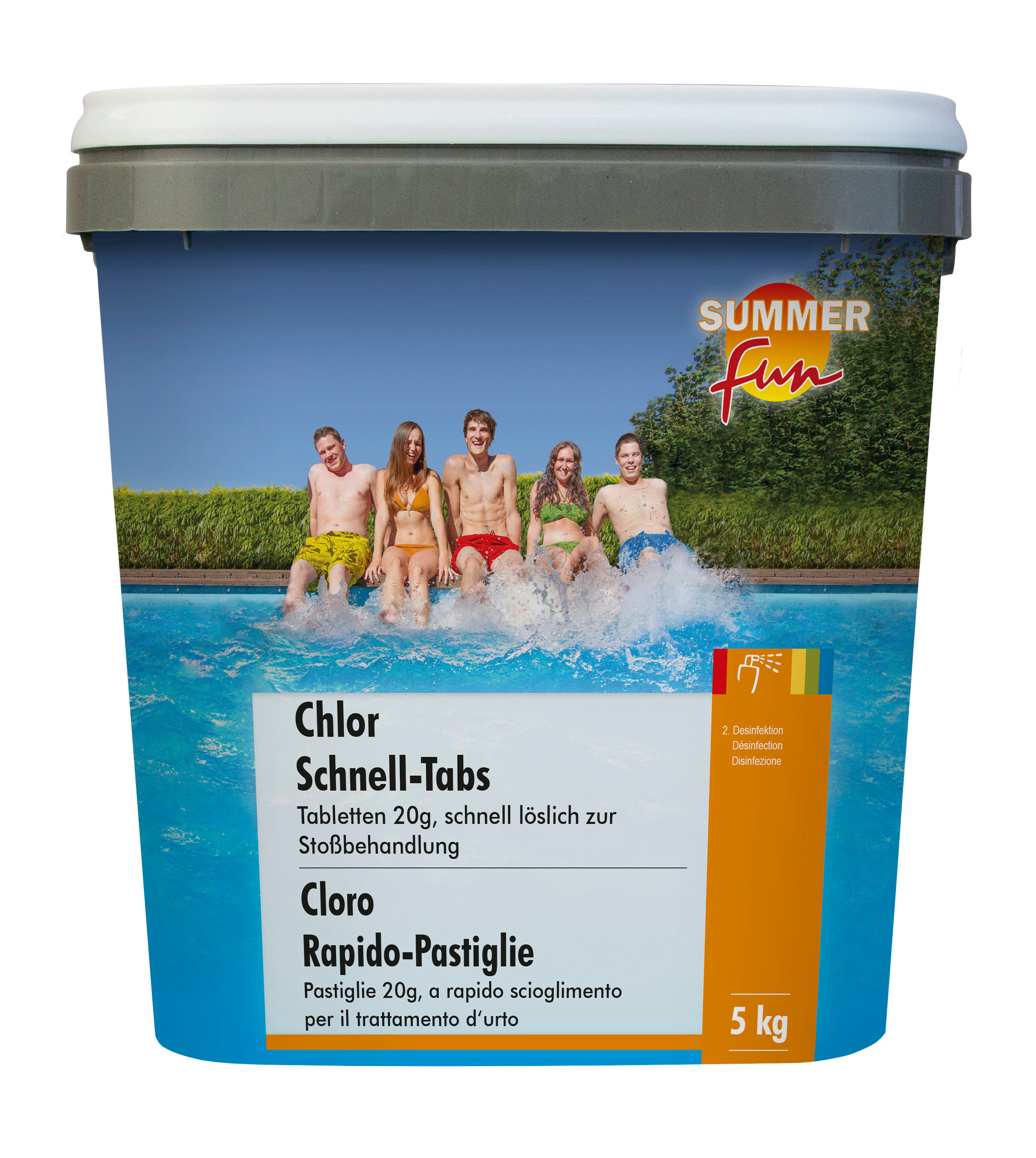 SUMMER fun Chlor Tabletten Mini 5kg