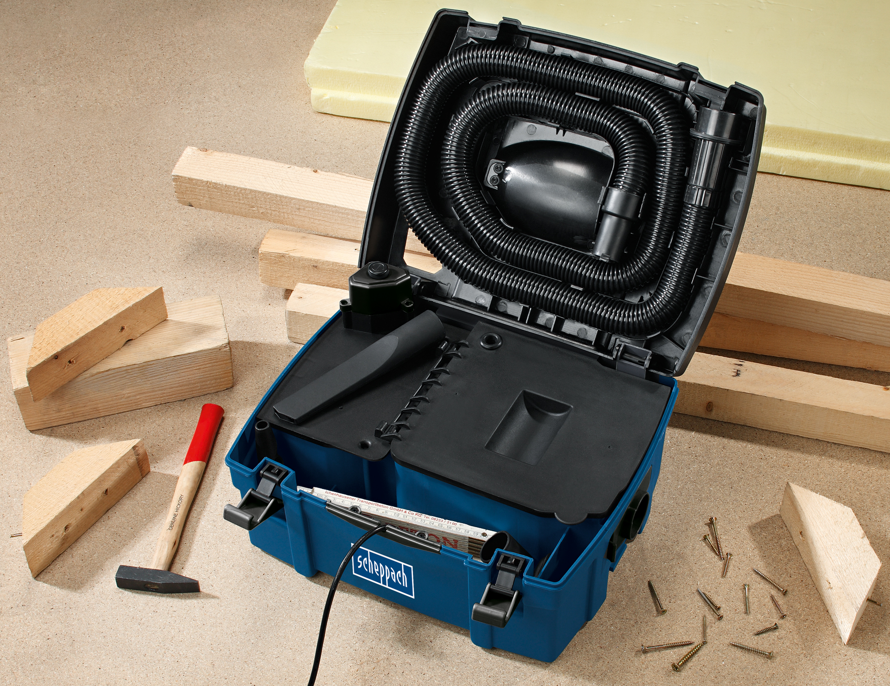Scheppach Absauganlage HD2P 3in1 mit Aufblasfunktion