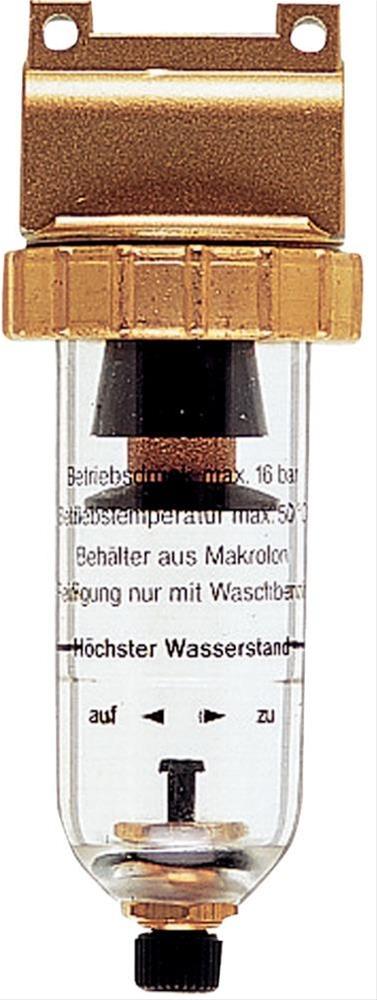 Filter m. Handentleerung G 1/4" NW 6 EWO