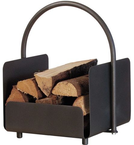 Holzkorb - Holzlege Lienbacher anthrazit 51,5x41x35cm