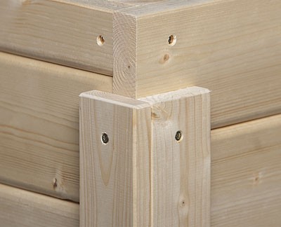 weka Gartenhaus 316 Gr.4, natur, 19 mm, DT