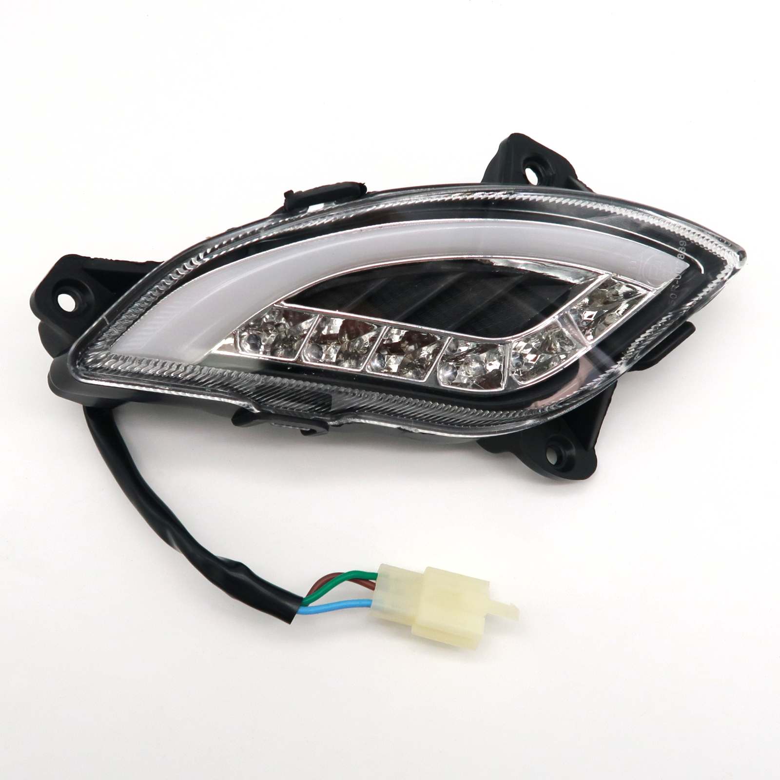 Rolektro Blinker vorne, rechts mit LED Tagfahrlicht für V2021, Retro45