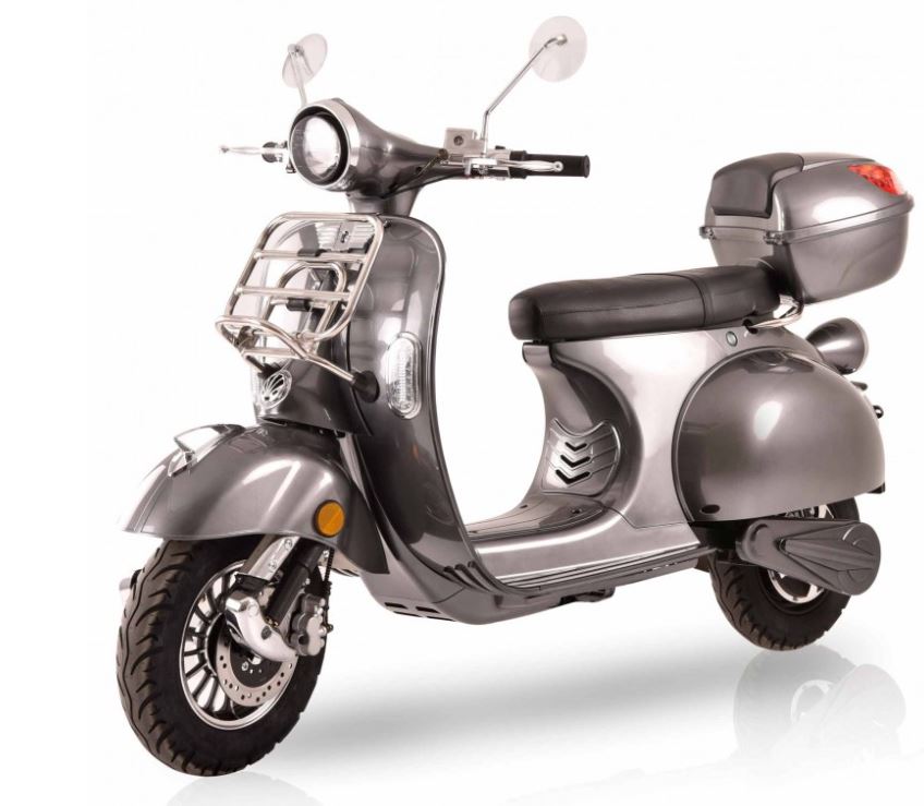 Ginabella 72 2 Akku Retro E Roller 45 Km h mint