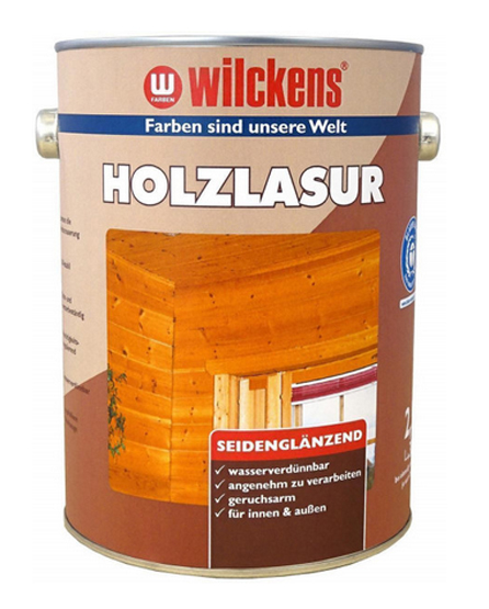 Wilckens® Holzlasur LF Nussbaum seidenglänzend 2,5L