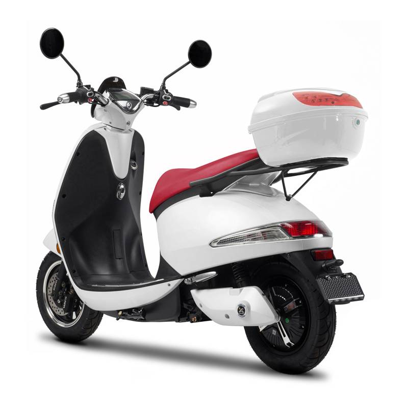 Elektroroller Elettrico 45Km h Li Akku weiss Bosch Motor