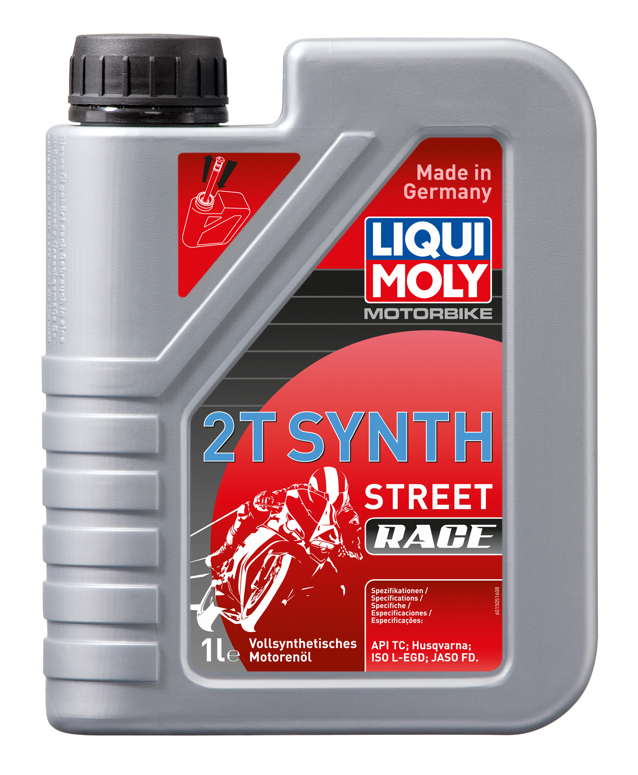 Liqui Moly Motoröl Motorbike 2T Synth Street Race
 1 Liter