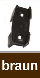 Dachrinnen Distanzkeil TYP200 RG70 TYP250 RG80 PVC braun