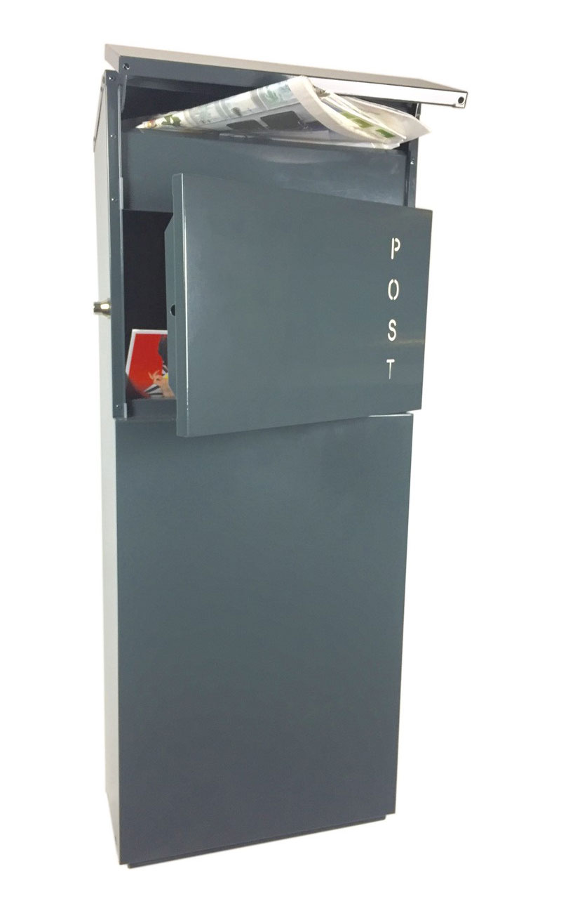 Briefkasten / Postkasten ScanPro 22-9 anthrazitgrau