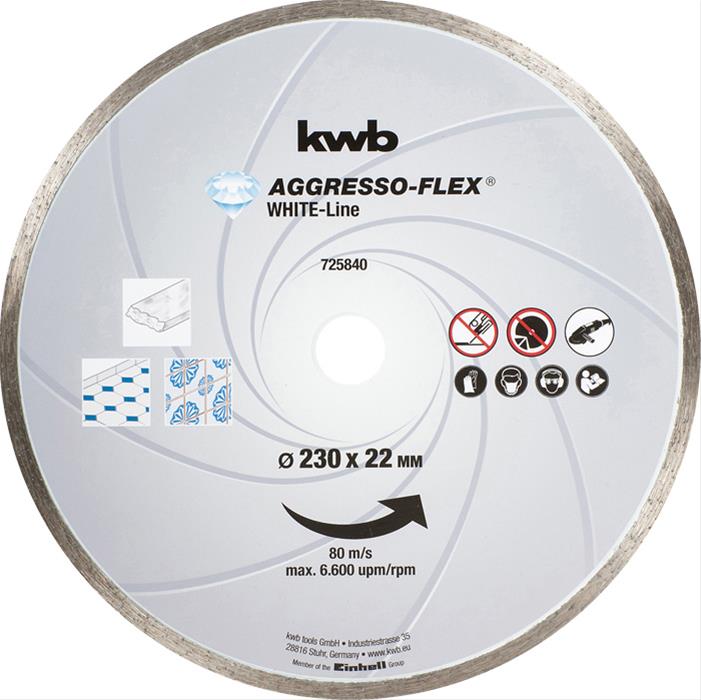 AGGRESSO-FLEX® White-Line DIAMANT Trennscheiben ø230
