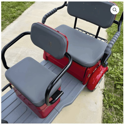 Volta vm5 PREMIUM TUK TUK Lastendreirad Gästetaxi mit Dach