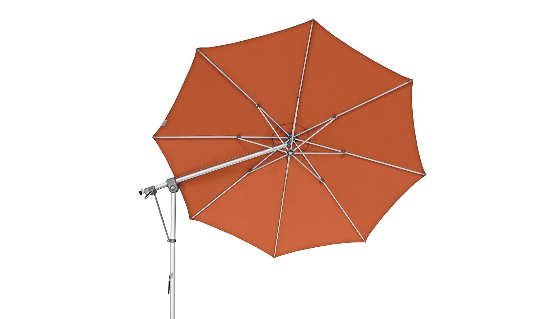 Doppler Ampelschirm / Pendelschirm Expert 350cm Des. T831 terracotta