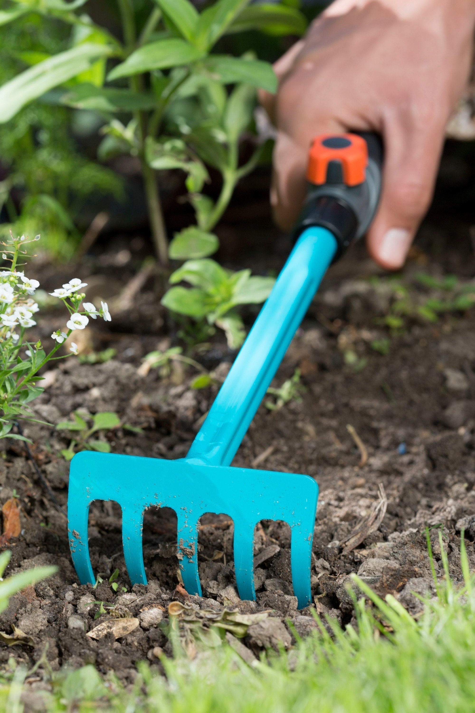 GARDENA combisystem Blumenrechen / Mini Harke 08925-20