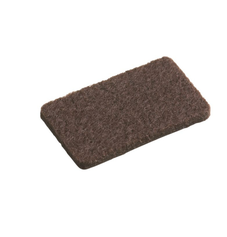 Filzgl. 22x36mm 5 K.40Stück braun