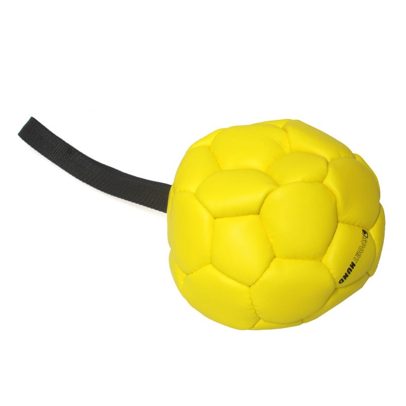 Hundespielzeug Trainingsball mit Handschlaufe Ø180mm