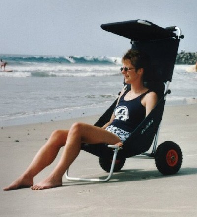 Eckla Beach Rolly klappbar blau / grün Eckla Beach Rolly klappbar blau / grün