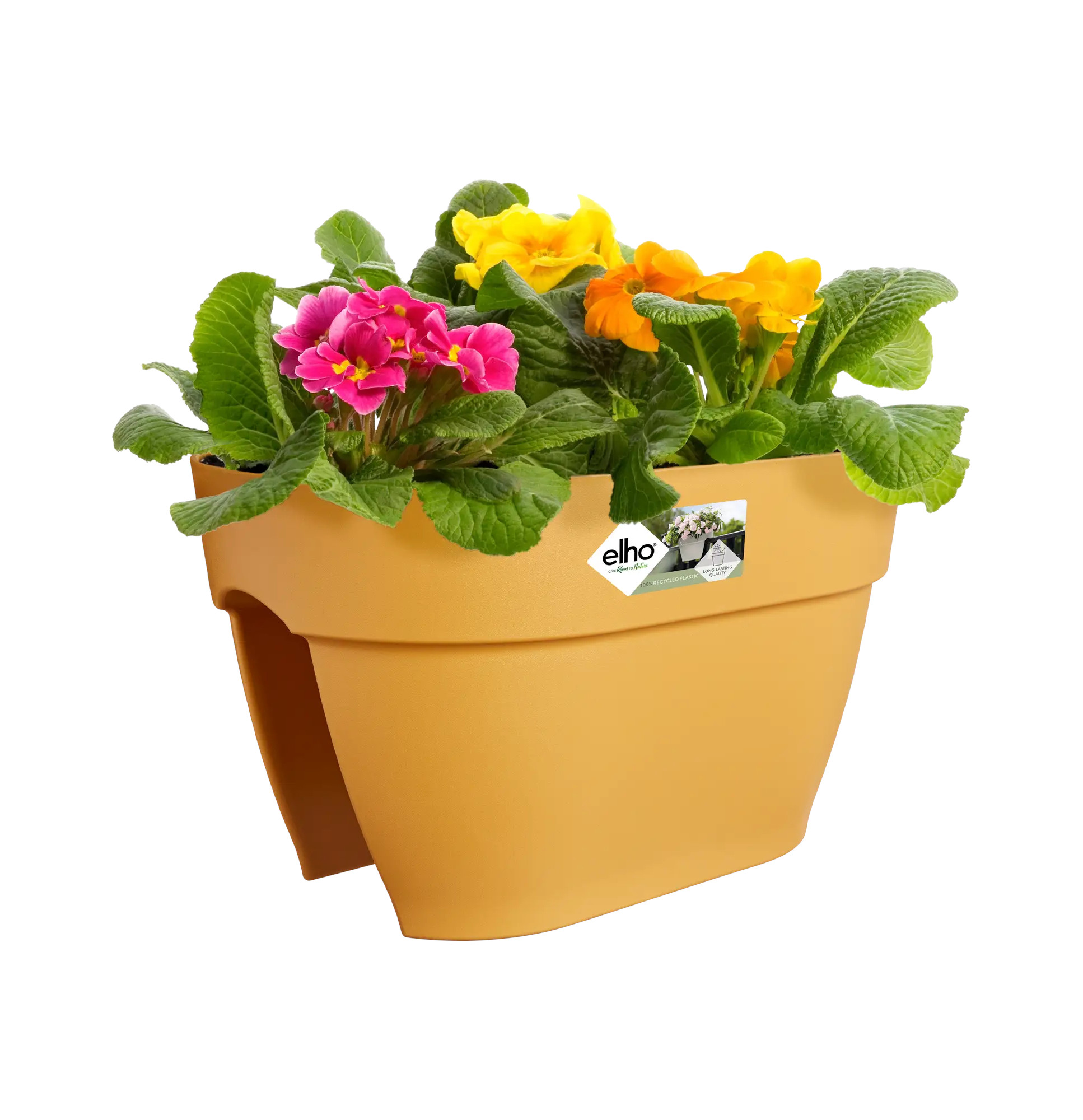 elho® Balkonkasten Vibia Campana Flower Bridge 40cm honig gelb