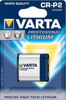 VARTA PHOTO Lithium CR P2 6 V 1 Stück