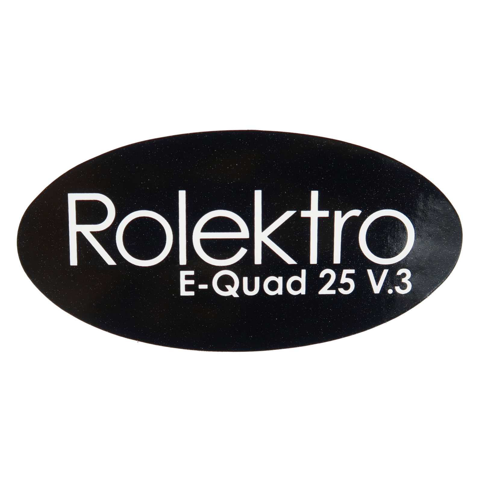 Rolektro Aufkleber, Frontschürze "Rolektro E-Quad 25 V.3 für Quad