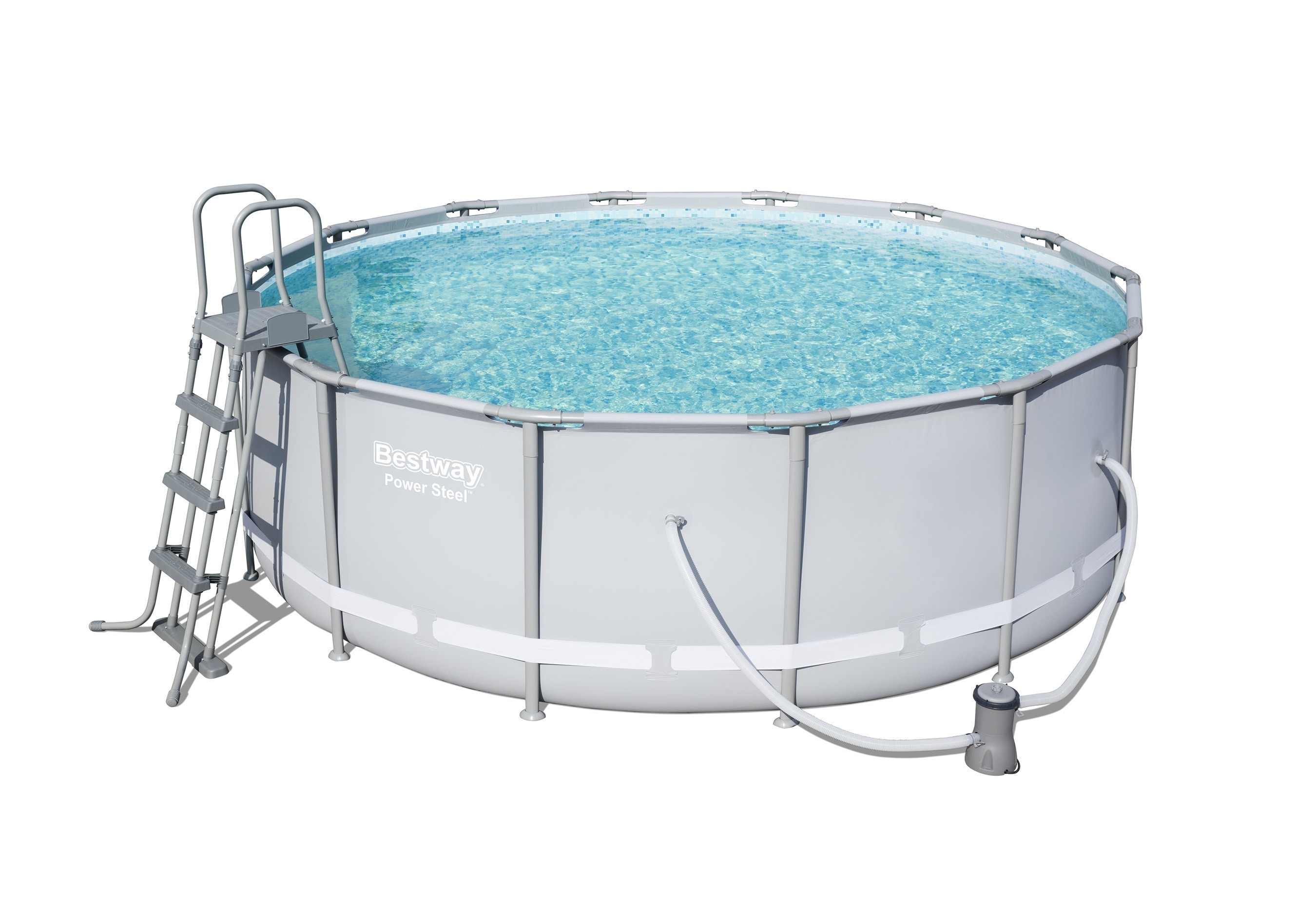 Pool / Frame Pool Bestway Power Steel Komplett-Set Ø 427x122cm