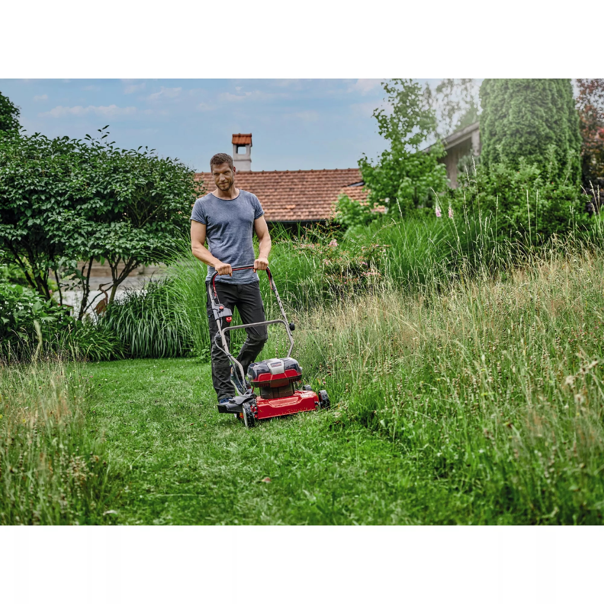 Einhell Akku-Rasenmäher GE-CM 36/48 Li M-Solo ohne Akku Einhell Akku-Rasenmäher GE-CM 36/48 Li M-Solo ohne Akku