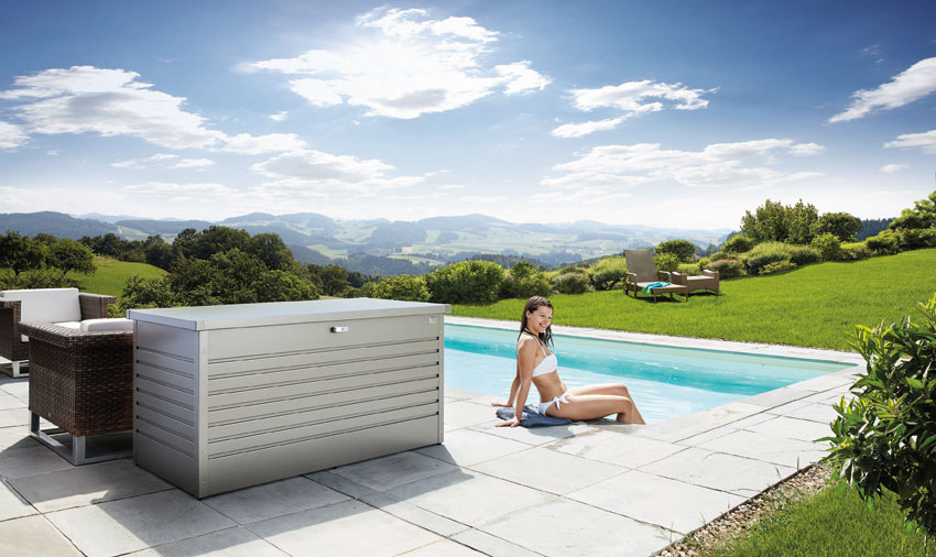 Gartenbox / Auflagenbox Biohort Freizeitbox 160 bronze-metallic