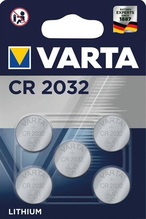 Batt.ELECTRO.CR2032 5er Blister VARTA