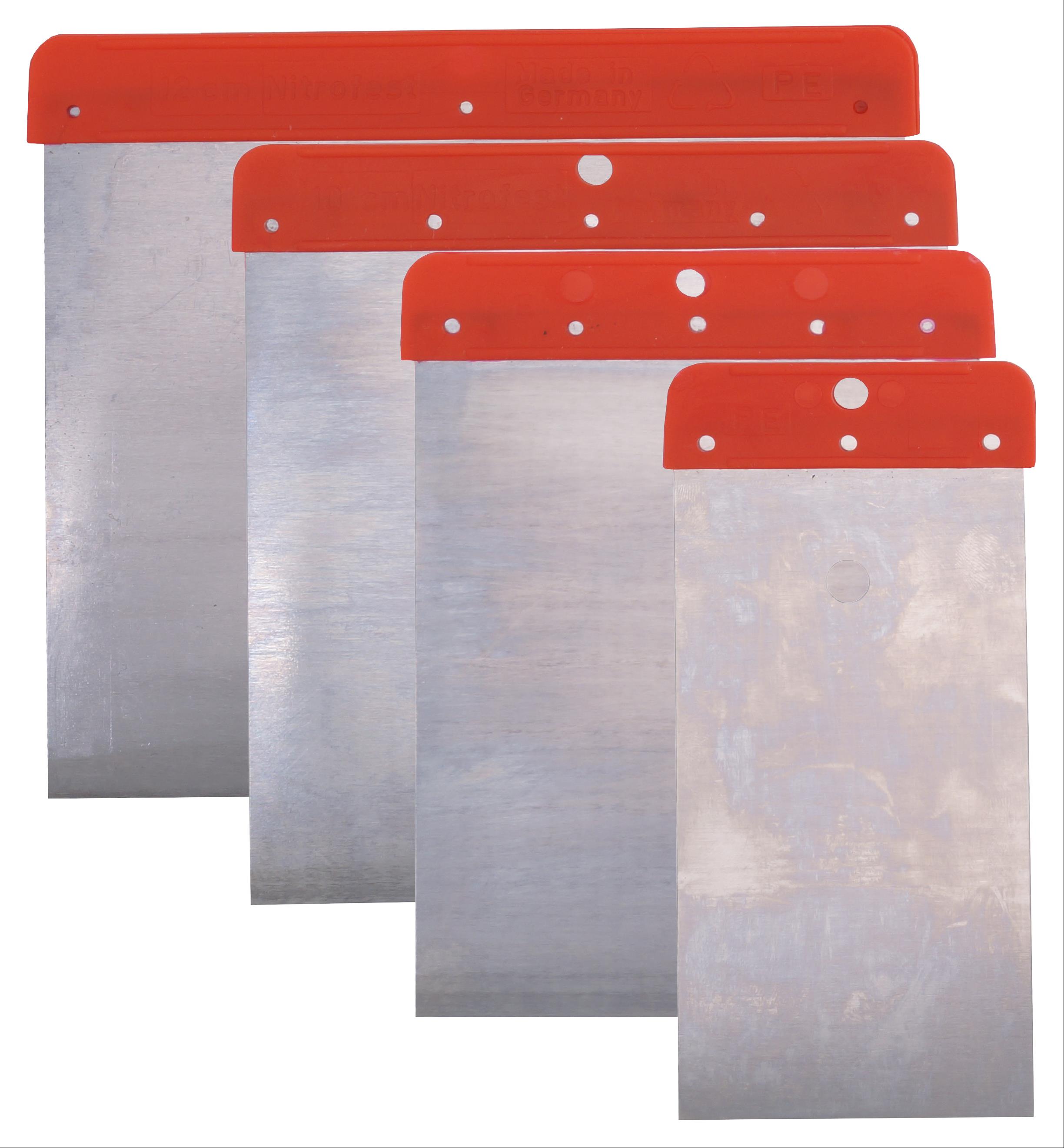 Japan-Spachtel-Satz Metall 4tlg.