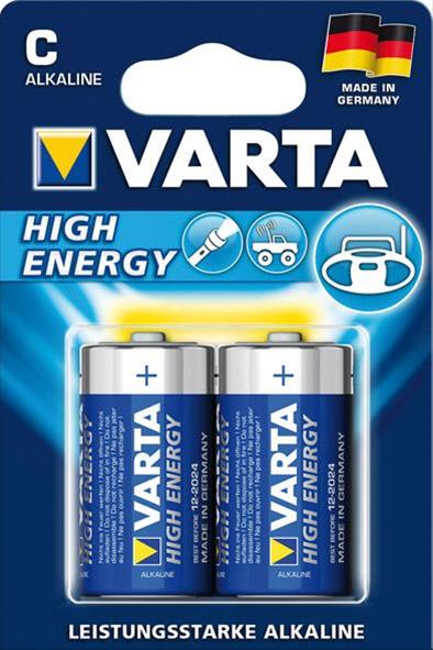 VARTA High Energy C 1,5 V 2 Stück