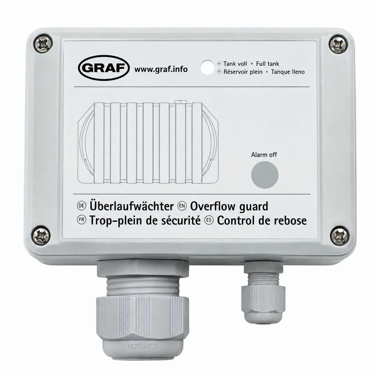 Überlaufwächter GRAF 104009 oder GARANTIA 351017