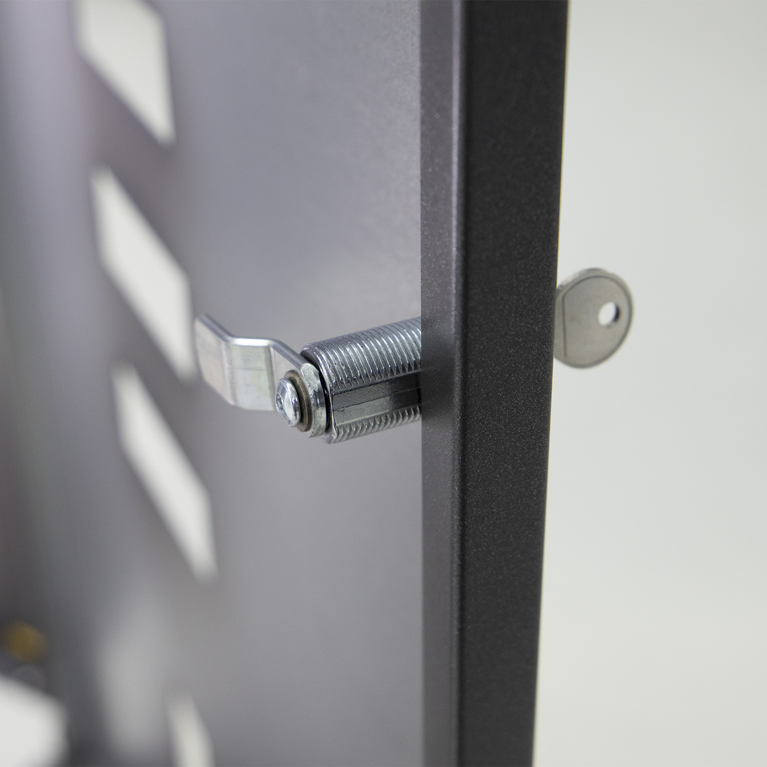 Mülltonnenbox Metall für 3 Mülltonnen mit Klappdeckel anthrazit