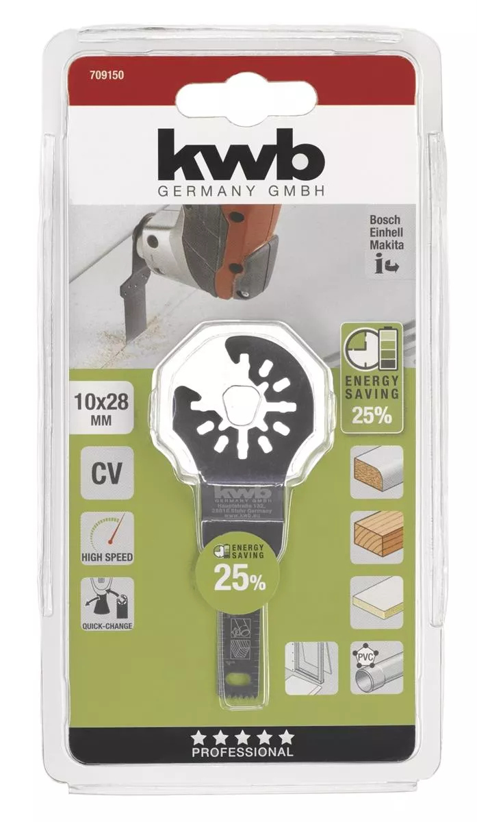 KWB Tauchsägeblatt CV 10 mm