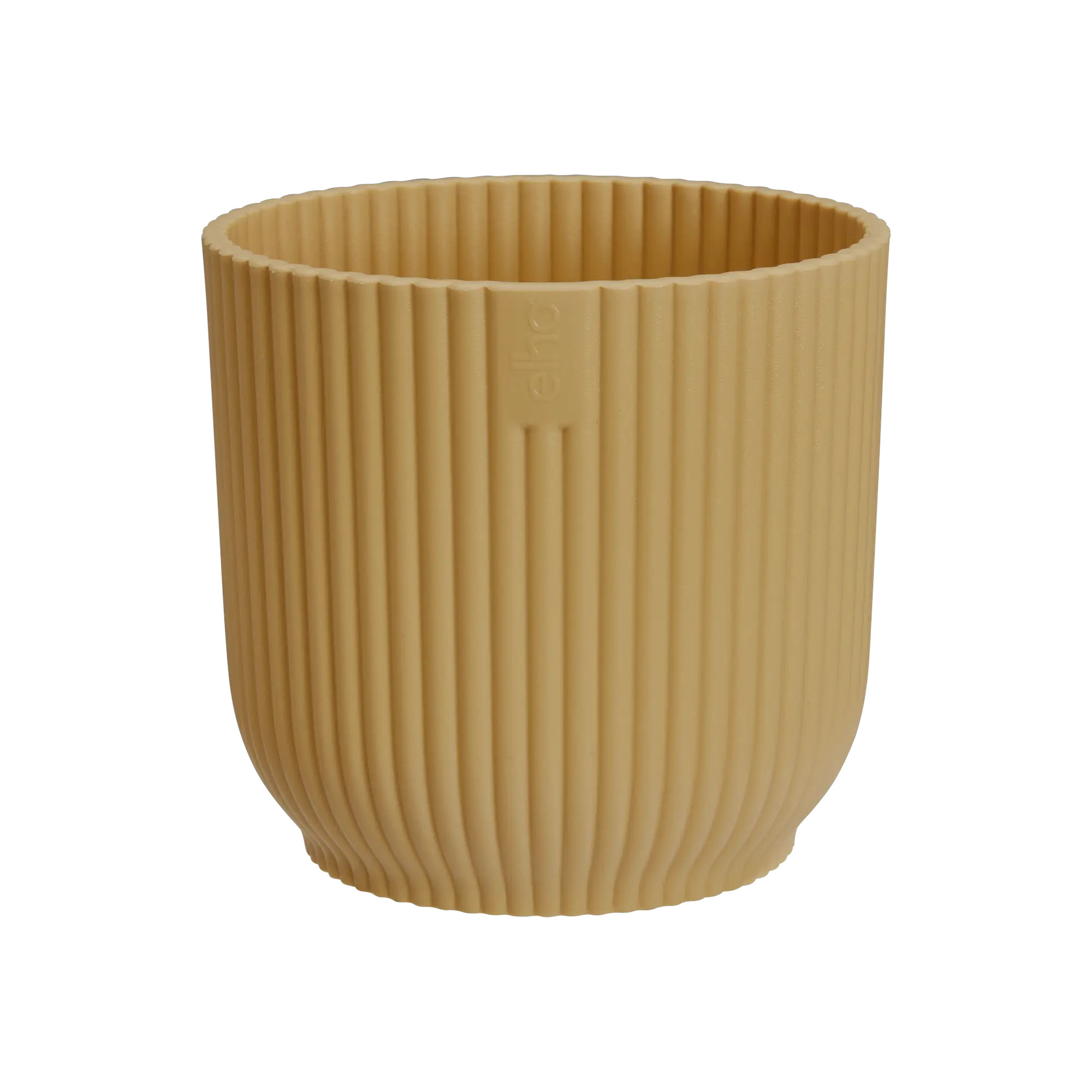elho® Blumentopf Vibes Fold Rund Mini 7cm buttergelb